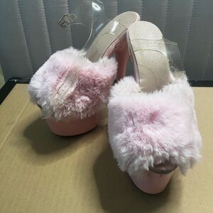 7 inch hella heels platform pole shoes
